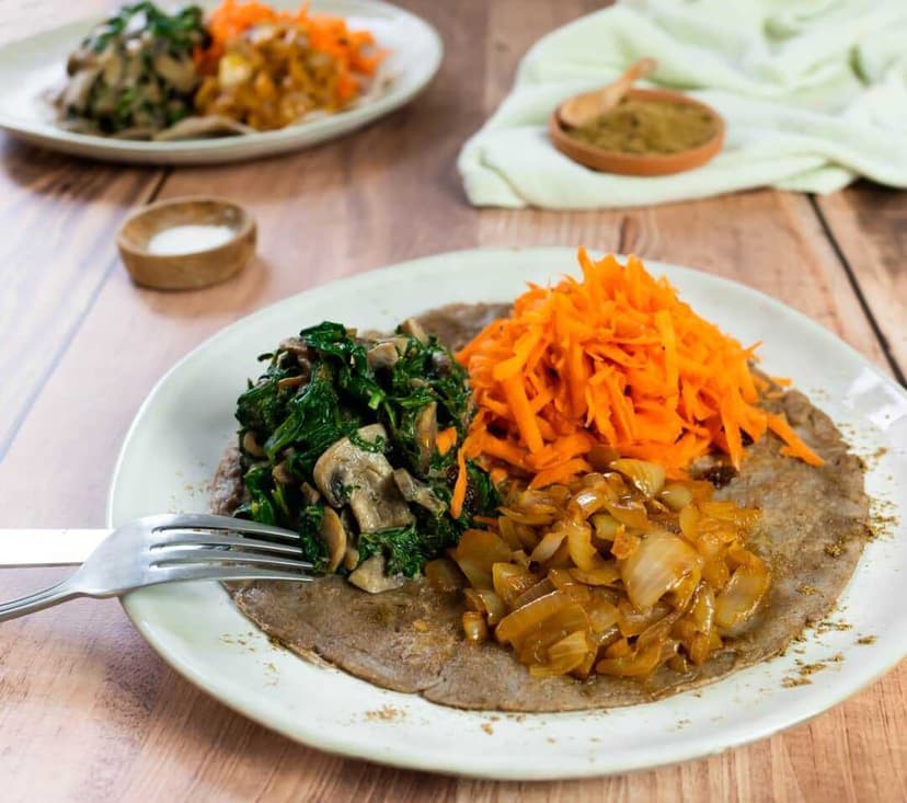 Comme une injera éthiopienne